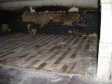 Podlaha kovářské pece